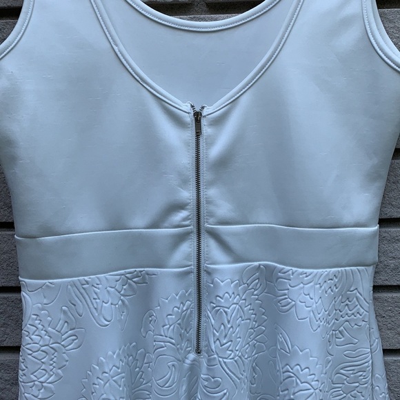 Honey Punch Mini Dress Off White M - Picture 5 of 7